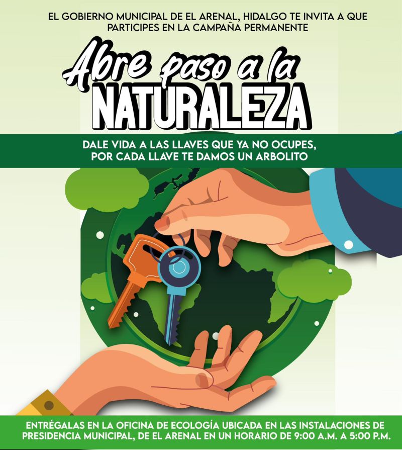Abre paso a la naturaleza